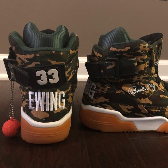 patrick ewing camo shoes
